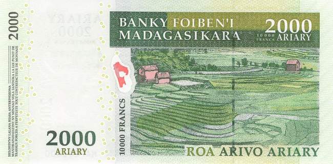 2000 Ariary 2007